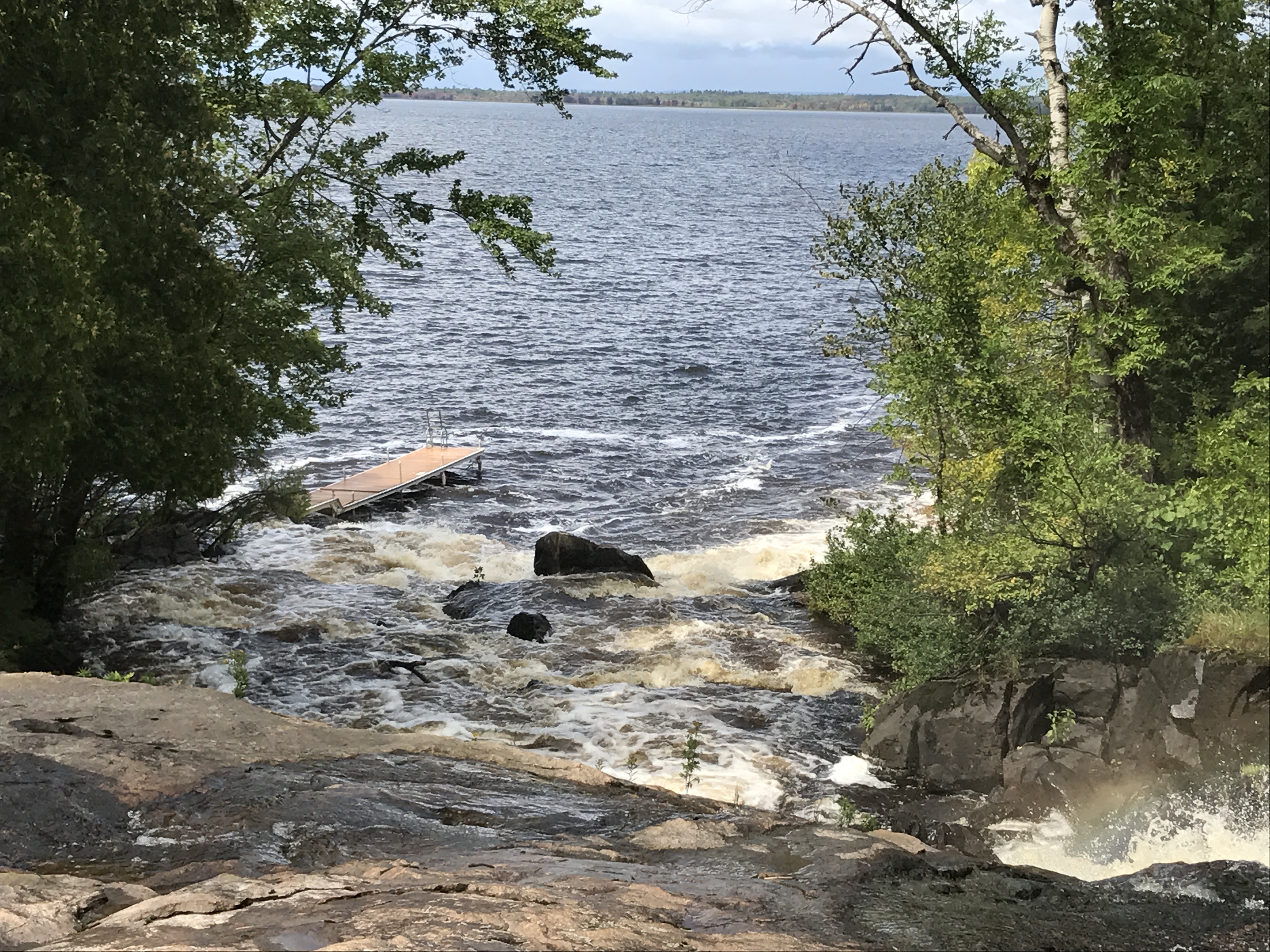 Wasi River at Lake Nipissing